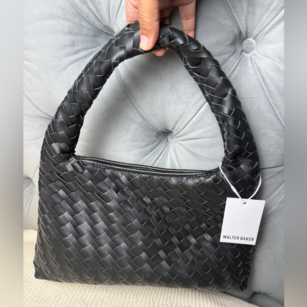 NWT Walter‎ Baker Margaux Black Shoulder Bag